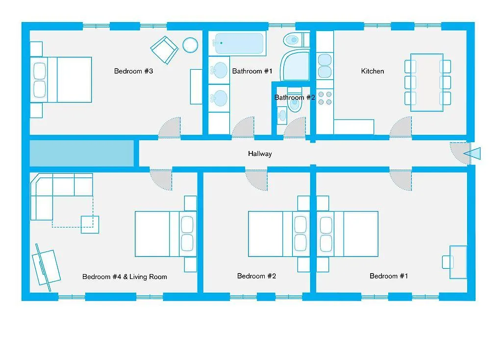 Greatstay Apartment - Bornstedterstr. Berlin 0*,